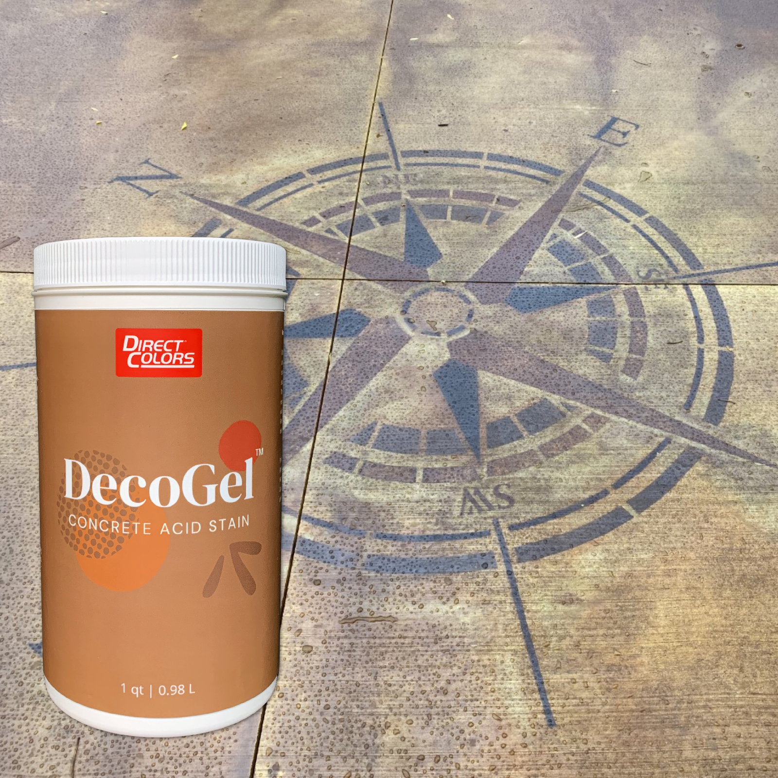 DecoGel™ Concrete Acid Stain Gallery
